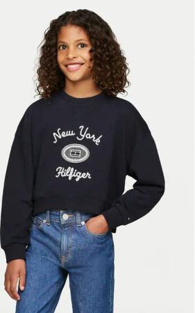 Tommy Hilfiger Sweatshirt NY KG0KG08038 Dunkelblau Regular Fit