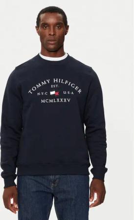 Tommy Hilfiger Sweatshirt MW0MW35526 Dunkelblau Regular Fit