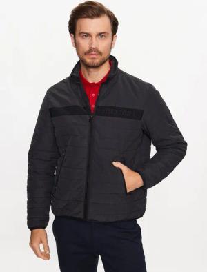 Tommy Hilfiger Übergangsjacke MW0MW31638 Schwarz Regular Fit