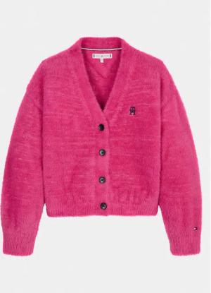 Tommy Hilfiger Strickjacke KG0KG07711 Rosa Regular Fit