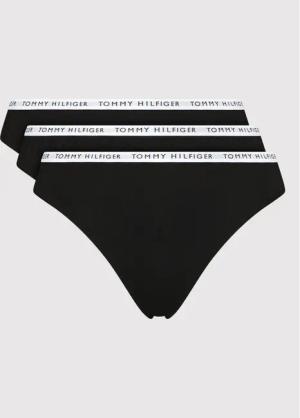 Tommy Hilfiger 3er-Set Stringtangas UW0UW02829 Schwarz