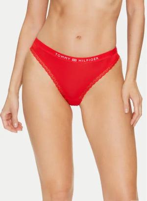 Tommy Hilfiger Klassischer Damenslip UW0UW04183 Rot