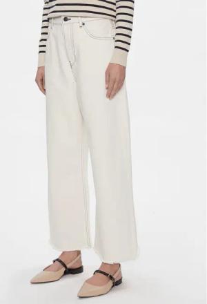 Tommy Hilfiger Jeans WW0WW40643 Écru Slouchy Fit