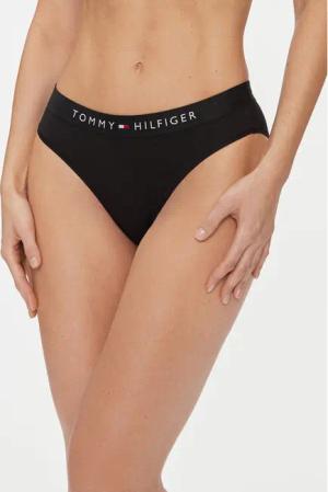 Tommy Hilfiger Klassischer Damenslip UW0UW04145 Schwarz