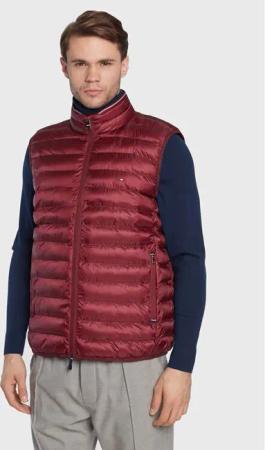 Tommy Hilfiger Weste MW0MW18762 Rot Regular Fit