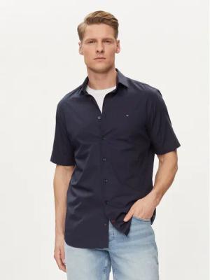 Tommy Hilfiger Hemd Core MW0MW34626 Dunkelblau Regular Fit