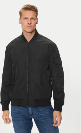 Tommy Hilfiger Bomberjacke MW0MW35658 Schwarz Regular Fit