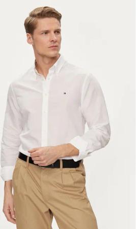 Tommy Hilfiger Hemd MW0MW34632 Weiß Slim Fit