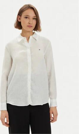 Tommy Hilfiger Hemd WW0WW42037 Weiß Relaxed Fit