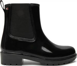 Tommy Hilfiger Gummistiefel Flag Rainboot FW0FW08213 Schwarz