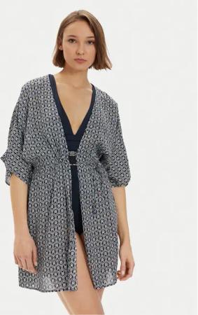 Tommy Hilfiger Pareo UW0UW05364 Dunkelblau Relaxed Fit