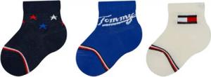 Tommy Hilfiger 3er-Set hohe Kindersocken 701224997 Dunkelblau