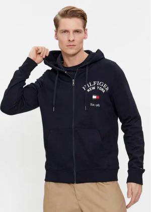 Tommy Hilfiger Sweatshirt Arched Varsity MW0MW33644 Dunkelblau Regular Fit