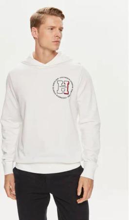 Tommy Hilfiger Sweatshirt MW0MW34383 Weiß Regular Fit