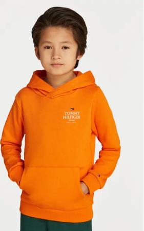 Tommy Hilfiger Sweatshirt Logo Print KB0KB09193 Orange Regular Fit