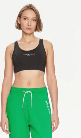 Tommy Hilfiger Sport-BH Essentials WW0WW41081 Schwarz