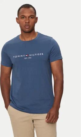 Tommy Hilfiger T-Shirt Logo MW0MW11797 Blau Regular Fit
