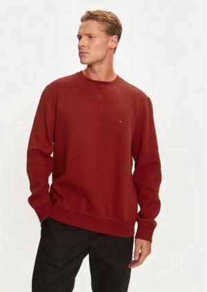 Tommy Hilfiger Sweatshirt Essential MW0MW37232 Rot Regular Fit