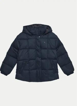 Tommy Hilfiger Daunenjacke KG0KG08392 D Dunkelblau Regular Fit