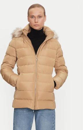 Tommy Hilfiger Daunenjacke WW0WW43600 Beige Regular Fit