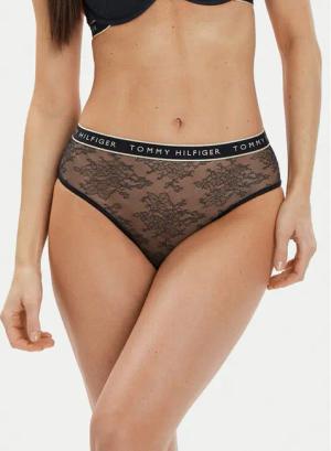 Tommy Hilfiger Klassischer Damenslip mit hoher Taille UW0UW05178 Dunkelblau