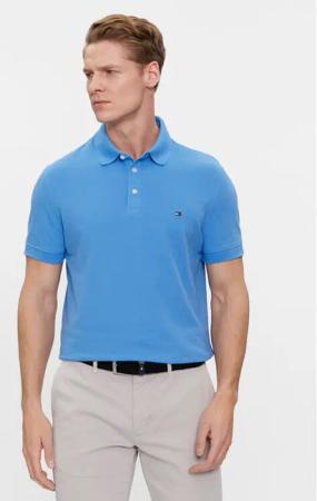 Tommy Hilfiger Poloshirt 1985 MW0MW17771 Blau Slim Fit
