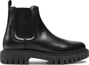 Tommy Hilfiger Klassische Stiefeletten Chunky FM0FM05197 Schwarz