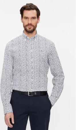 Tommy Hilfiger Hemd MW0MW33827 Blau Regular Fit