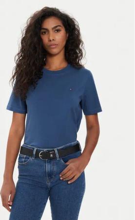 Tommy Hilfiger T-Shirt Modern WW0WW39848 Blau Regular Fit