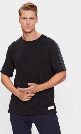 Tommy Hilfiger T-Shirt Logo UM0UM03005 Schwarz Regular Fit