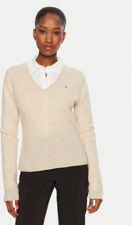 Tommy Hilfiger Pullover WW0WW43505 Beige Regular Fit