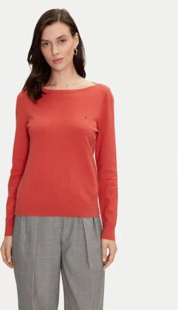 Tommy Hilfiger Pullover WW0WW40099 Rot Regular Fit