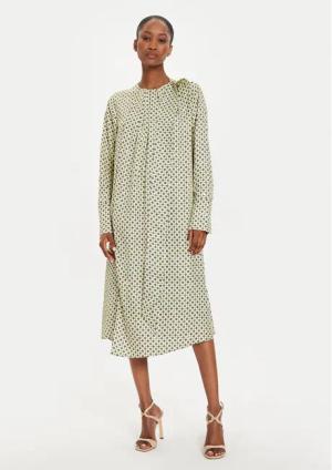 Tommy Hilfiger Hemdkleid WW0WW42318 Gelb Relaxed Fit