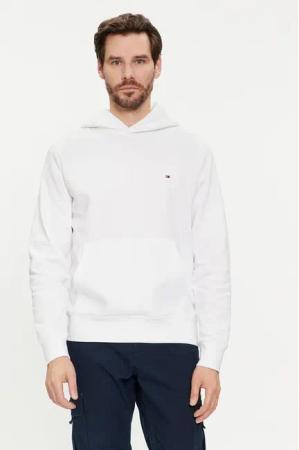 Tommy Hilfiger Sweatshirt Flag Logo MW0MW34266 Weiß Regular Fit
