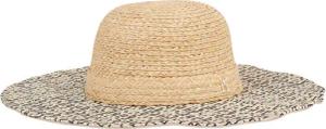 Tommy Hilfiger Hut Beach Summer Straw Hat AW0AW16042 Écru