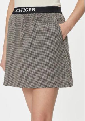 Tommy Hilfiger Minirock WW0WW40515 Grau Regular Fit