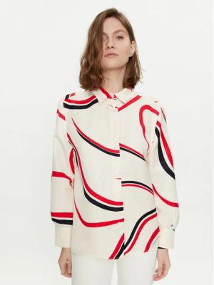 Tommy Hilfiger Hemd WW0WW41838 Beige Relaxed Fit