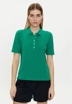 Tommy Hilfiger Poloshirt 1985 WW0WW37820 Grün Regular Fit