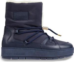 Tommy Hilfiger Schneeschuhe Tommy Essential Snowboot FW0FW07504 Blau