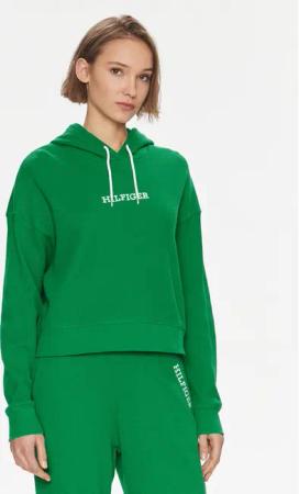 Tommy Hilfiger Sweatshirt UW0UW04996 Grün Regular Fit