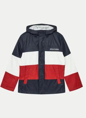Tommy Hilfiger Regenjacke Colorblock KS0KS00566 Bunt Relaxed Fit