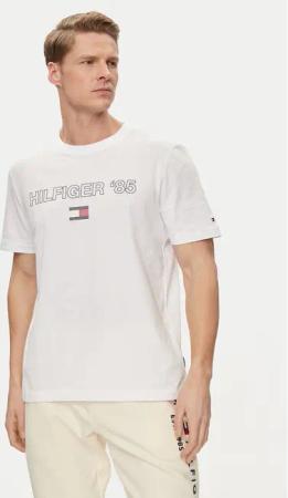Tommy Hilfiger T-Shirt 85' MW0MW34427 Weiß Regular Fit