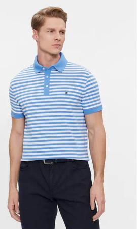 Tommy Hilfiger Poloshirt 1985 MW0MW17771 Blau Regular Fit