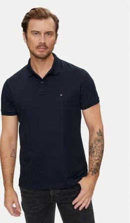 Tommy Hilfiger Poloshirt Essential MW0MW35585 Dunkelblau Regular Fit
