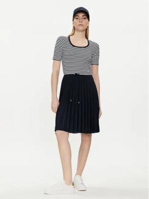 Tommy Hilfiger Sommerkleid WW0WW42467 Dunkelblau Regular Fit