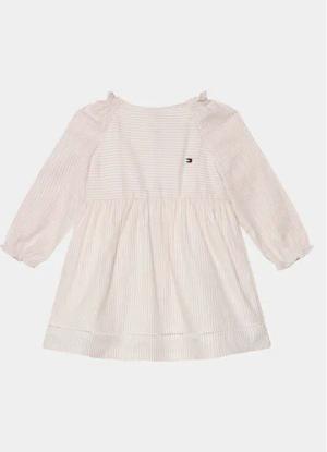 Tommy Hilfiger Kleid für den Alltag Ithaca KN0KN01756 Rosa Regular Fit