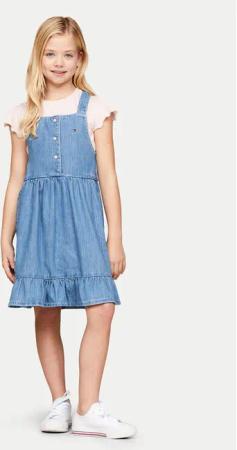 Tommy Hilfiger Jeanskleid Summery KG0KG07928 Blau Regular Fit