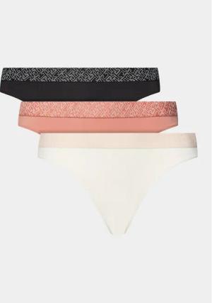 Tommy Hilfiger 3er-Set klassische Damenslips UW0UW05187 Bunt
