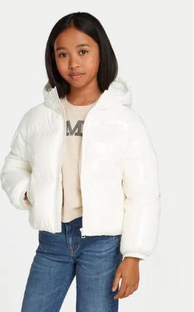 Tommy Hilfiger Daunenjacke New York KG0KG08496 Écru Regular Fit