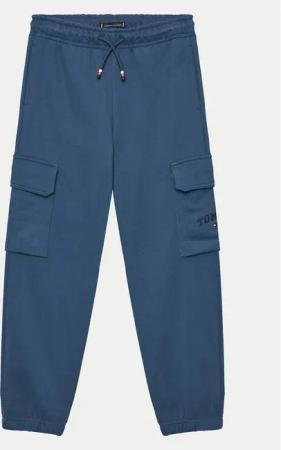 Tommy Hilfiger Jogginghose Varsity KB0KB09120 Blau Regular Fit